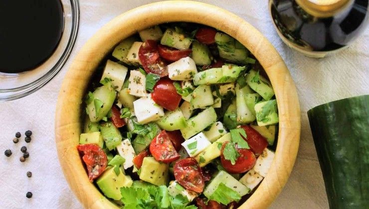 Овощной салат с тунцом – Шаг 3