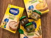 Пюре Gerber и каши Nestle