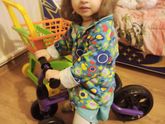 Вообще прикольный беговел купили