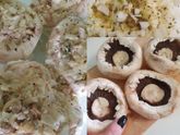 Фаршированные шампики😁🤤🤤 У шампиков