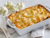 Рецепт запеканки из цветной капусты с икрой трески