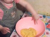 Учила сегодня дочку пиццу