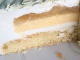 Муссовый тортик ананас-кокос