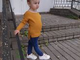 Связала для дочки тончайший