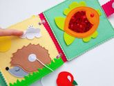 Детские книжки из фетра