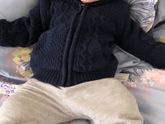 Сегодня достала кофту,решила померить,так