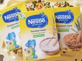 Первый прикорм каши Nestle рисовая, гречневая и кукурузная