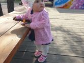 Доченька совсем большая стала😍