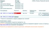 Результаты анализа antiHSV IgG