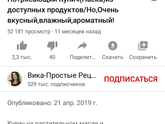Рецепт куличей