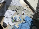 Первые покупки сыночку?