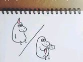 Не своё призвание.