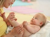 Массаж и гимнастика для малышей 1,5-3 месяцев