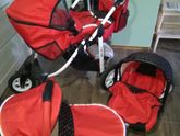 Продам коляску хеппич авиатор 3в1