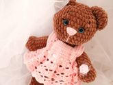 Мишутка в платье 🧸
