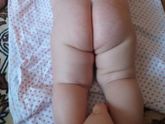 Несиметричные складочки на ножках