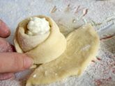 Булочки "Розочки" с творогом