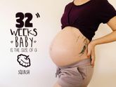 33 недели! Крупный плод.