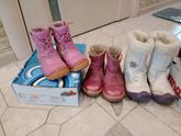 Обувь на зиму девичья, отличное состояние