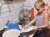 Подрос мамин помощник 😍💕