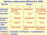 Шкала Бишоп