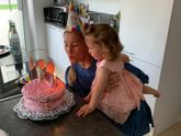 Отметили вчера 2-летие дочки.