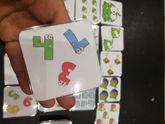 Игра с карточками на счет и цифры