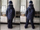 Пришла долгожданная посылочка с ИМ Babyshop.com! Куртка Minymo Tussor Jacket Ombre Blue.