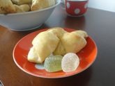 Рогалики с мармеладом.