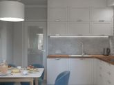 Реализация проекта кухни и санузла в 2х комнатной квартире