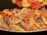 Домашняя селедочка, маринованная по-голландский.