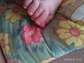 У малого указательный палец
