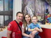 Младшенькому 5 лет! Отметили в батутном центре.