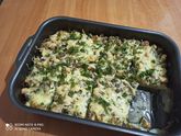Запеканка с грибами