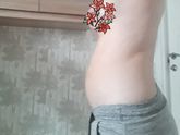 Реально ли убрать такой живот после кесарева 4 с лишним месяца назад ???