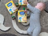 Пюре Gerber и каши Nestle