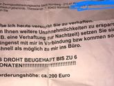 Письмо тока для Германии
