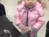 Очень крупная девочка