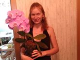 Немного моей красавицы в ленту ;-) Орхидея и закрытая система.