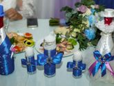 Свадебные бокалы своими руками