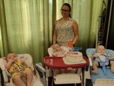 Полгода тройняшкам