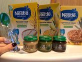 Каши Nestle и пюре Gerber