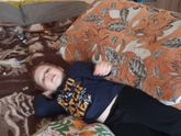 Кирилл в гостях у бабушки был )