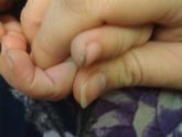 Дочка поиграл с пластилином
