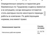 Для работающих беременяшек, на заметку!