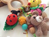 Грызунок-деревянная погремушка "Котенька-коток"