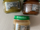 Пюре Gerber и каши Nestle