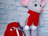 Мой новогодний мышонок??? Связан