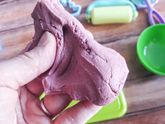 Слайм из зубной пасты и муки... Эксперимент