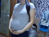 Животик на 26 неделе